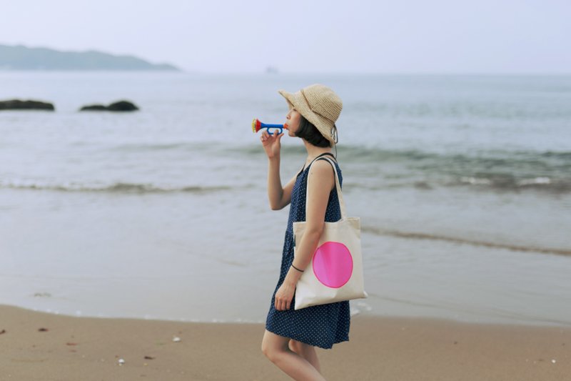 ：潜水布包 - 桃红： 手提方包 - 手提包/手提袋 - 塑料 红色