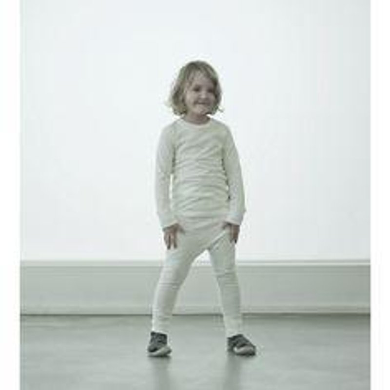 2014 秋冬 NUNUNU 网格纹居家服套装(中大童)/Grid Pj's set - 童装上衣 - 其他材质 黑色