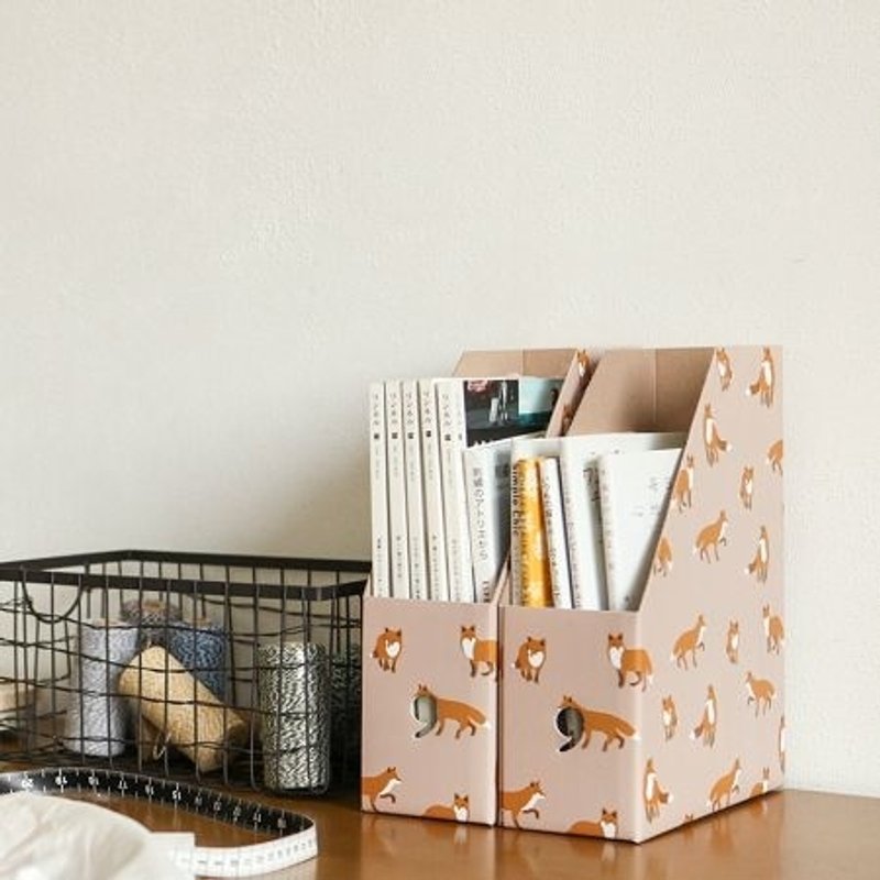 Dailylike 桌立式档案盒(3入)-03狐狸,E2D83747 - 其他 - 纸 多色