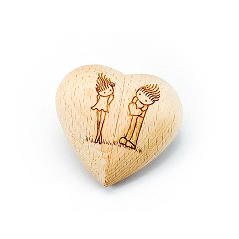 【 情人节 】开心 / 献上我的心 - 其他 - 木头 