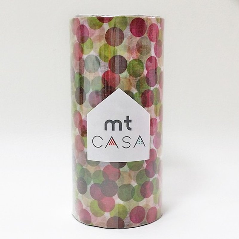 日本KAMOI mt CASA和纸胶带【幻彩圆点(MTCA1077)】 - 纸胶带 - 纸 多色