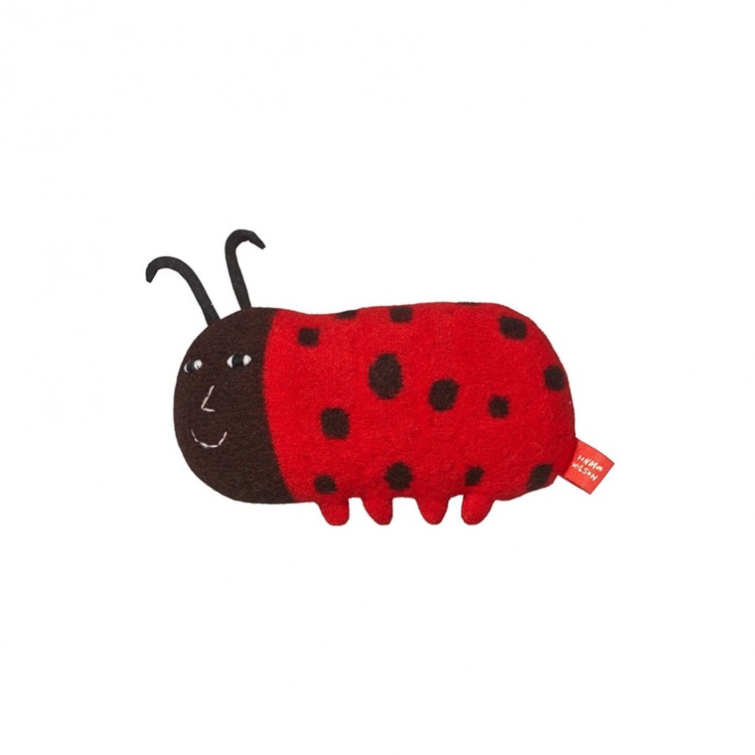 Larry the Ladybird 纯羊毛玩偶 | Donna Wilson - 玩偶/公仔 - 羊毛 红色