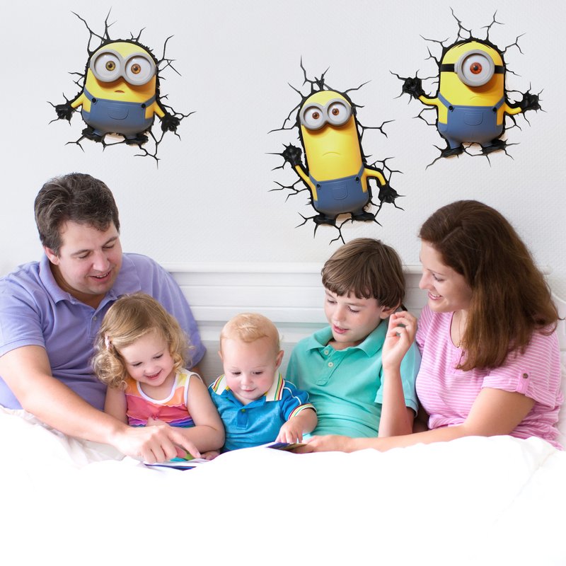 3D Light FX - Minions Series Set - 3D立体造型灯 小小兵 组合 - 灯具/灯饰 - 塑料 黄色