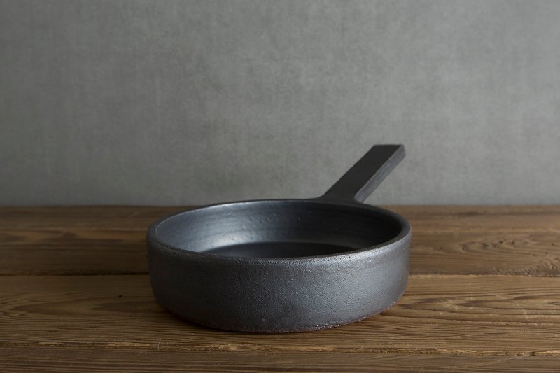 清冈幸道  信楽烧 - 炉烤烹饪陶锅 M - 花瓶/陶器 - 其他材质 黑色