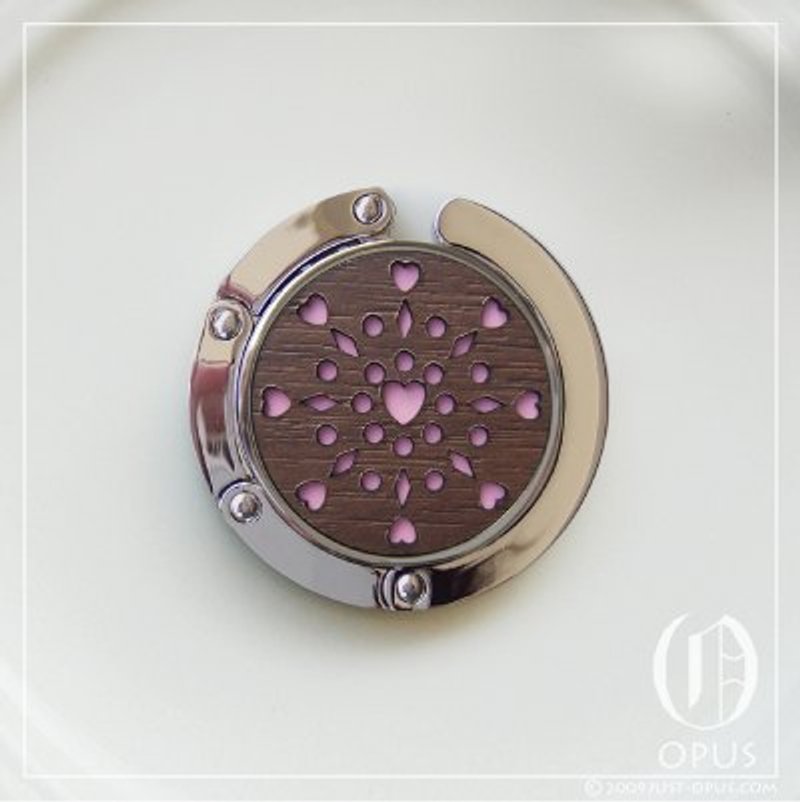 OPUS 木质系列- 爱心图腾-核桃木粉红 - 其他 - 木头 粉红色