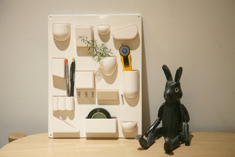 Design Interior Collection 壁挂收纳架 - 收纳用品 - 塑料 白色