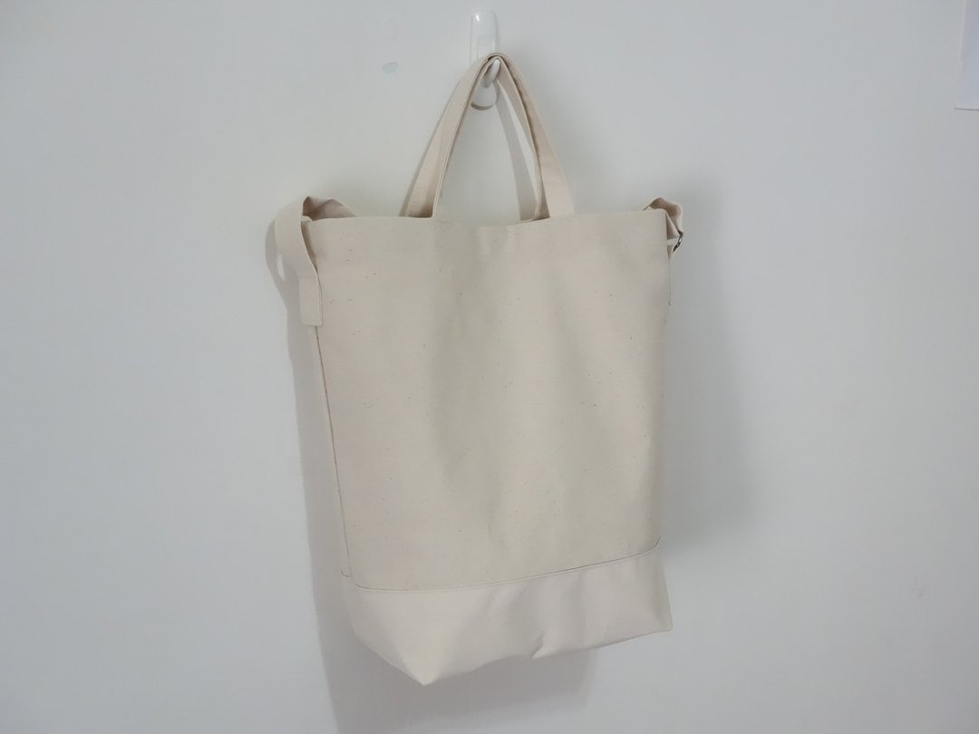大学肩背包・胚布 - 侧背包/斜挎包 - 棉 白色