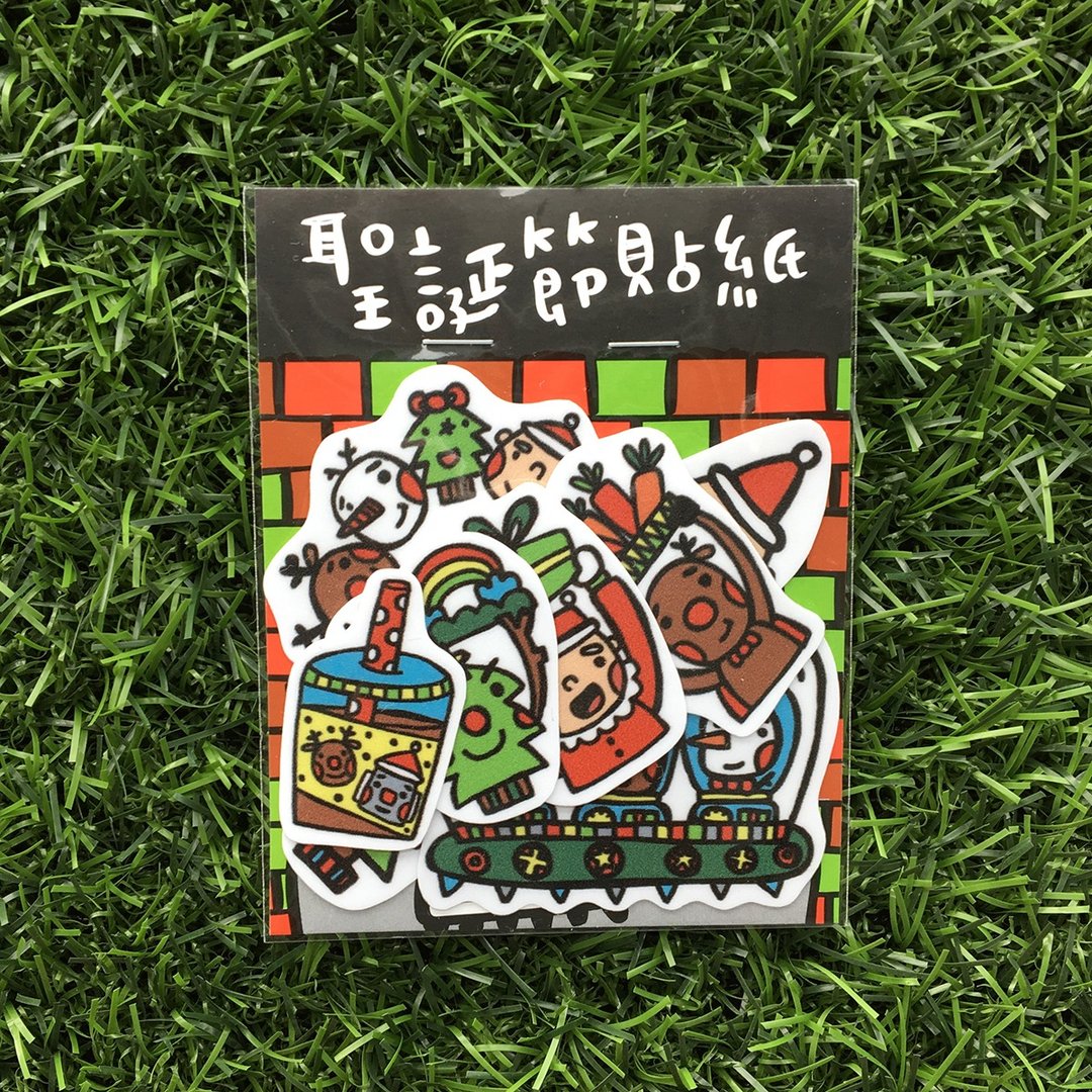 圣诞系列贴纸组 - 贴纸 - 纸 多色