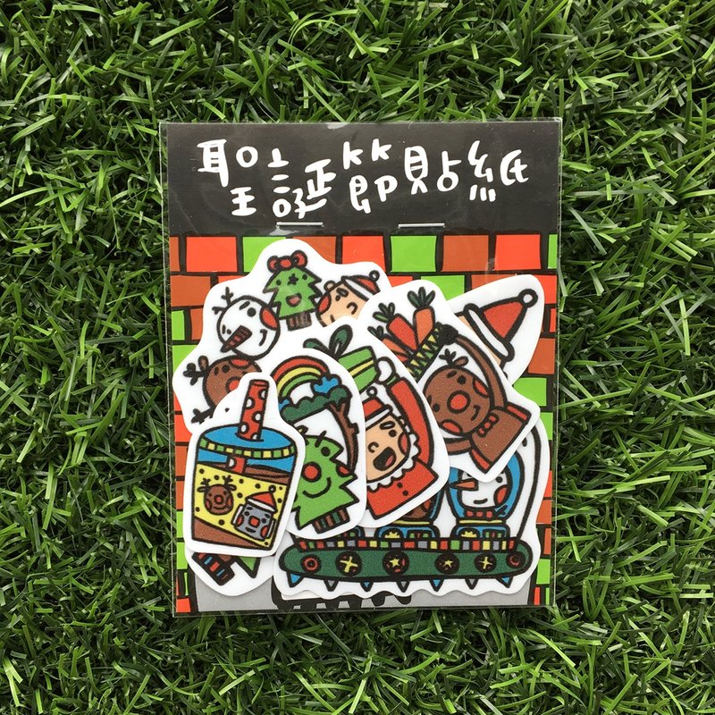 圣诞系列贴纸组 - 贴纸 - 纸 多色