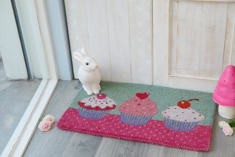 {杯子蛋糕门口踏垫} - 摆饰 - 植物．花 粉红色