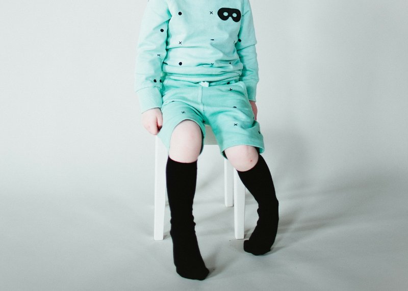 2014春夏  Beau Loves 薄荷绿圈叉五分短裤 - 其他 - 棉．麻 绿色