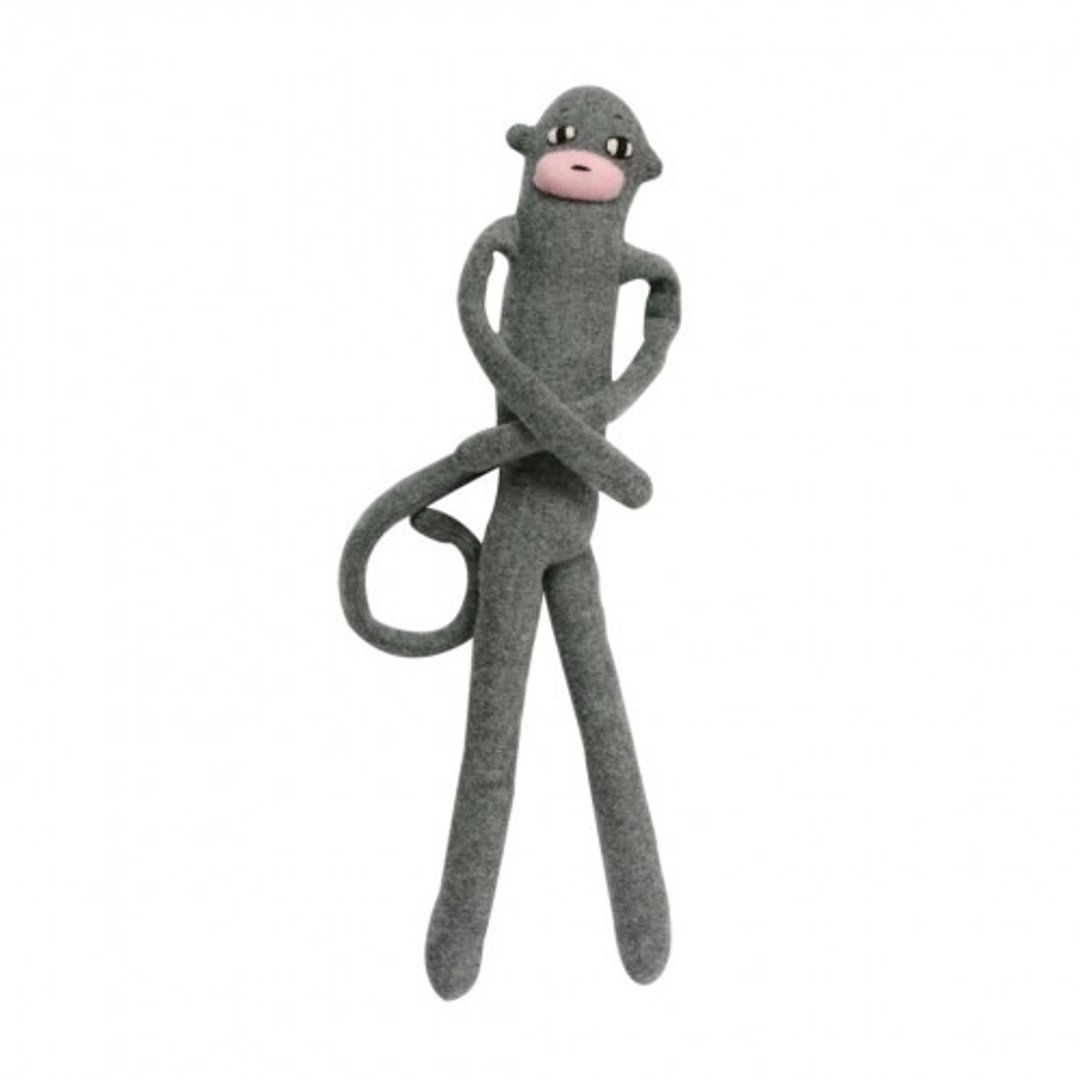 Charlie Monkey 纯羊毛玩偶 | Donna Wilson - 玩偶/公仔 - 羊毛 灰色