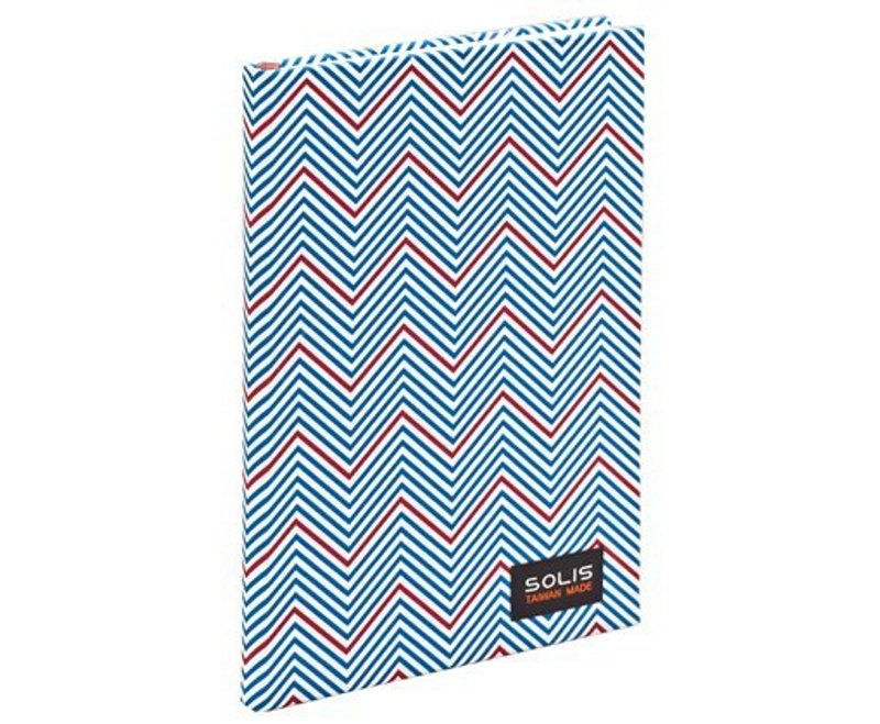 SOLIS [ 颠倒曲线系列 ] 超泼水精装布面纪念手札 - 笔记本/手帐 - 纸 蓝色