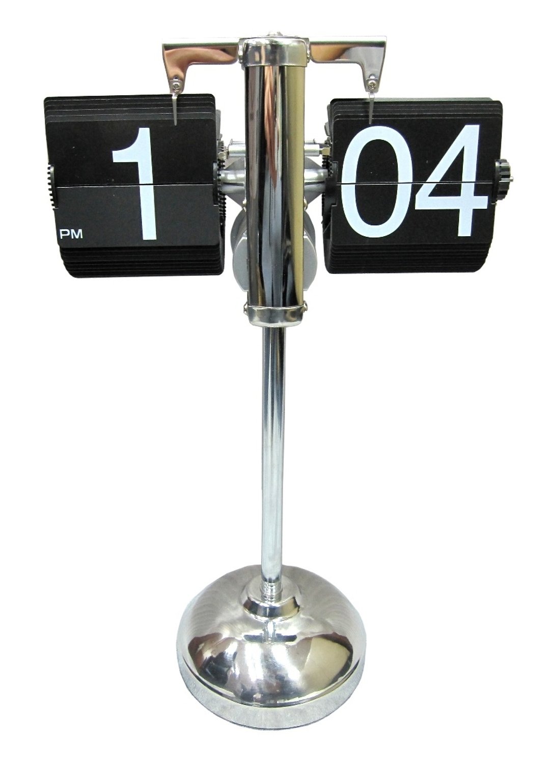 金蜀银色翻页钟(高度可调较)Metal Draw bar Flip clock(Adjustable height) - 时钟/闹钟 - 其他金属 黑色