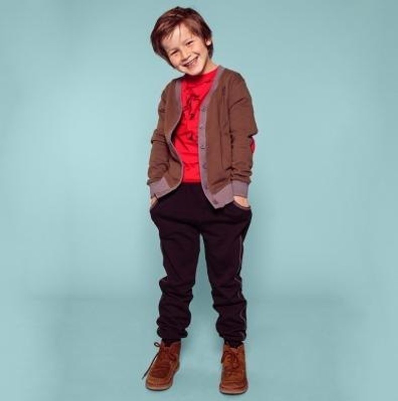 素面长裤 - 其他 - 棉．麻 黑色