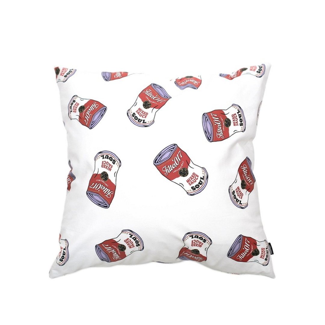 Filter017 Soup Can Pattern Pillow 汤罐Pattern抱枕 - 枕头/抱枕 - 其他材质 多色
