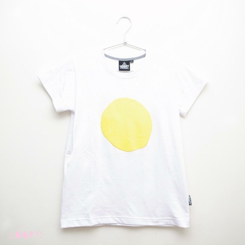 荷包蛋 （售完搂！） - 女装 T 恤 - 棉．麻 金色