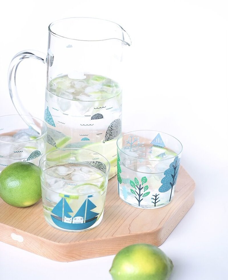 On the Rocks 水壶 | Donna Wilson - 茶具/茶杯 - 玻璃 白色