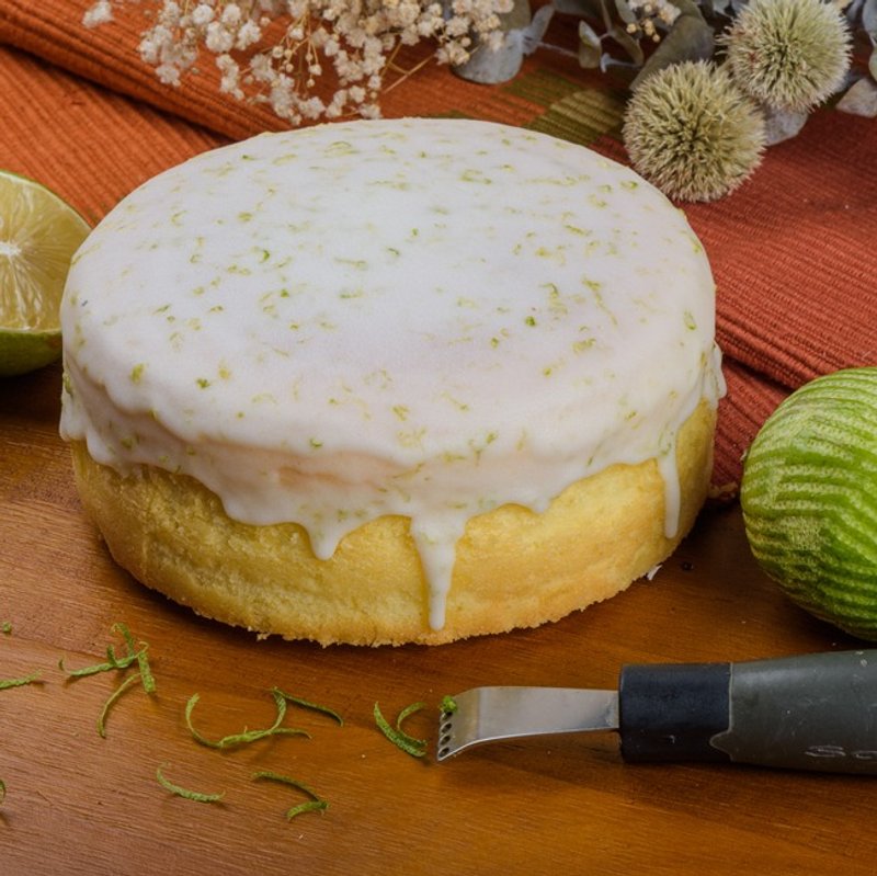 【森之心甜品坊】柠檬糖霜蛋糕 6" - 咸派/甜派 - 新鲜食材 