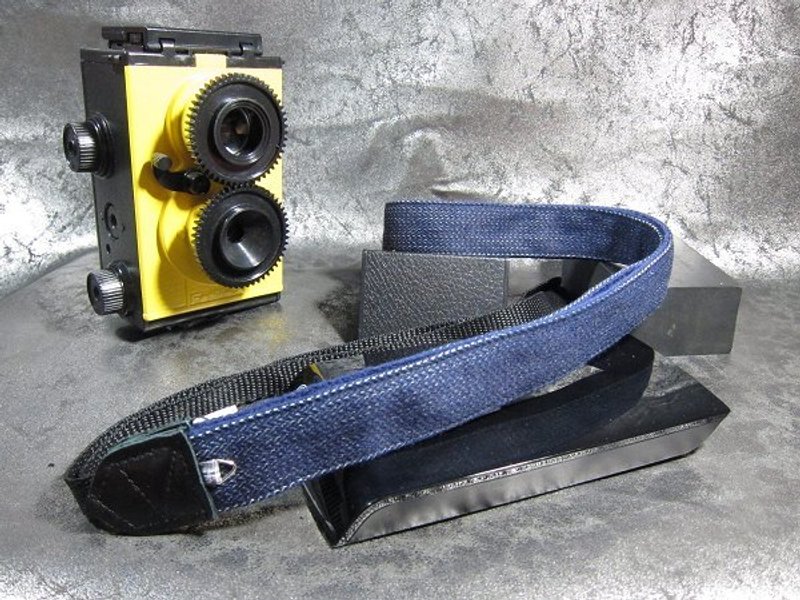 "蓝牛仔" 舒压背带 相机背带 乌克丽丽    Camera  Strap - 相机背带/脚架 - 其他材质 蓝色