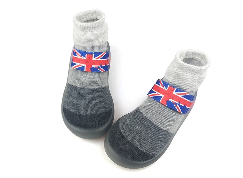 【Feebees】入门款系列_可乐糖(学步鞋 袜鞋 童鞋 台湾制造) - 童装鞋 - 其他材质 灰色