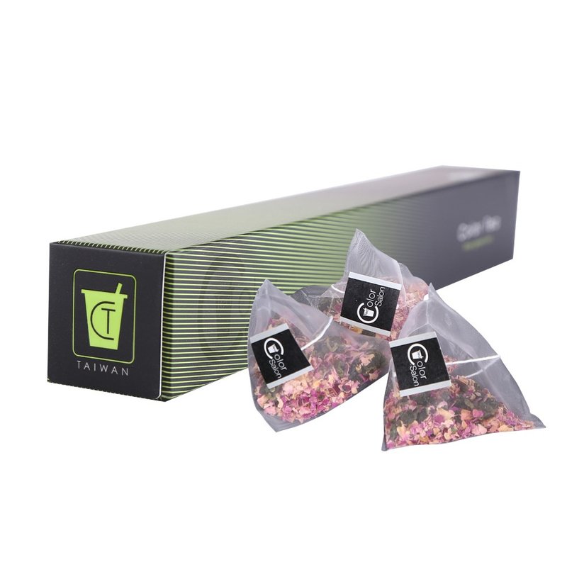 【Color Salon Tea】玫瑰绿茶 Rose Green Tea - 茶 - 植物．花 绿色