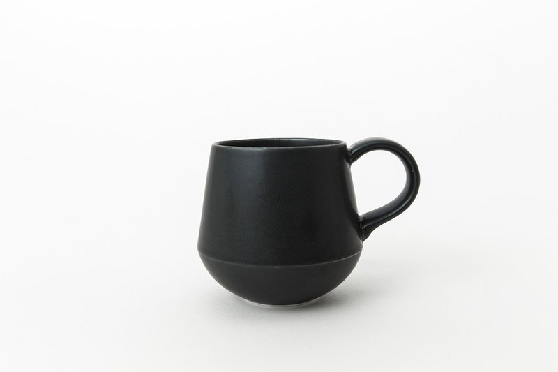 KIHARA 蓝素磁釉 咖啡杯 - 咖啡杯/马克杯 - 瓷 黑色