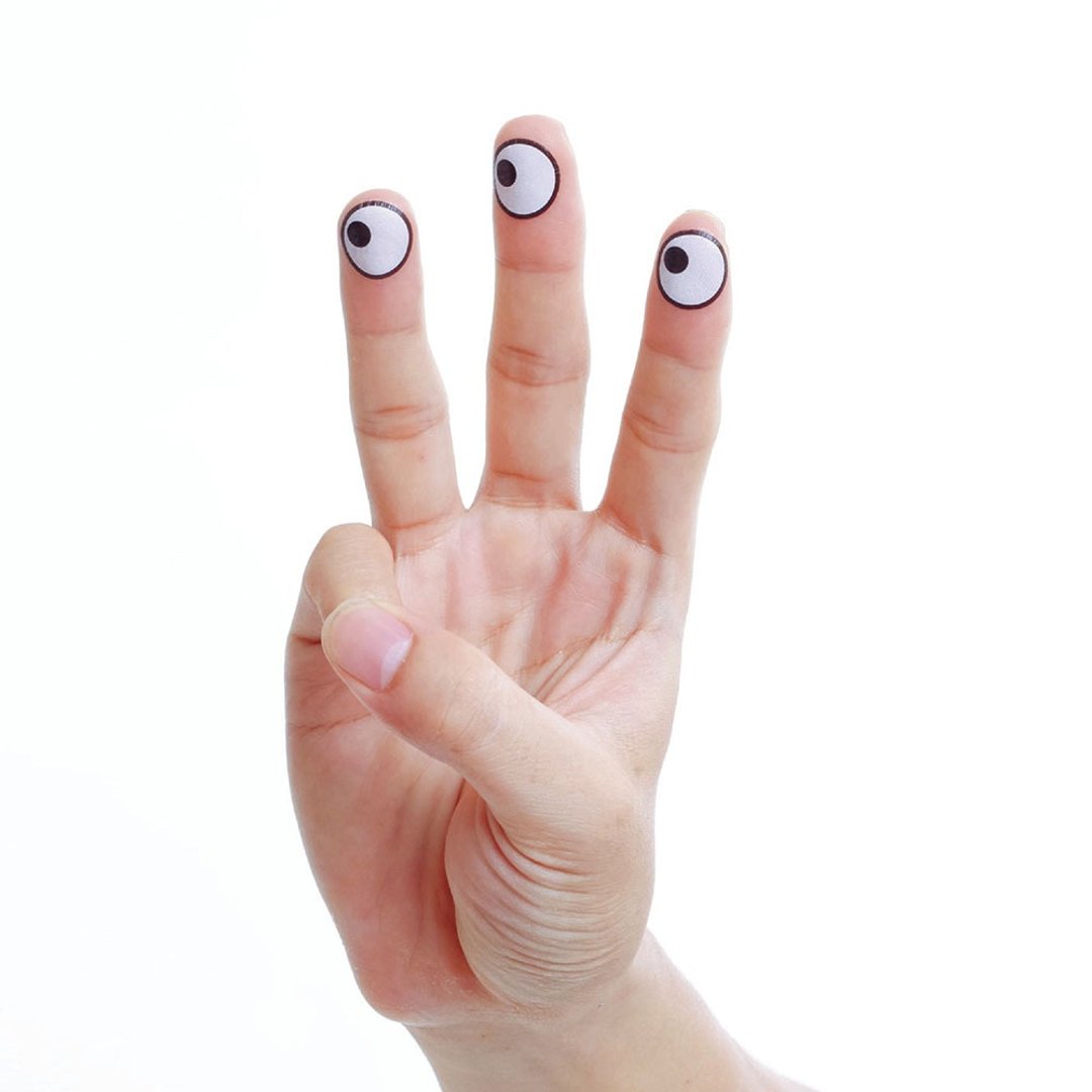 Surprise Tattoos /  Eyes 眼球 刺青 纹身贴纸 - 纹身贴 - 纸 白色