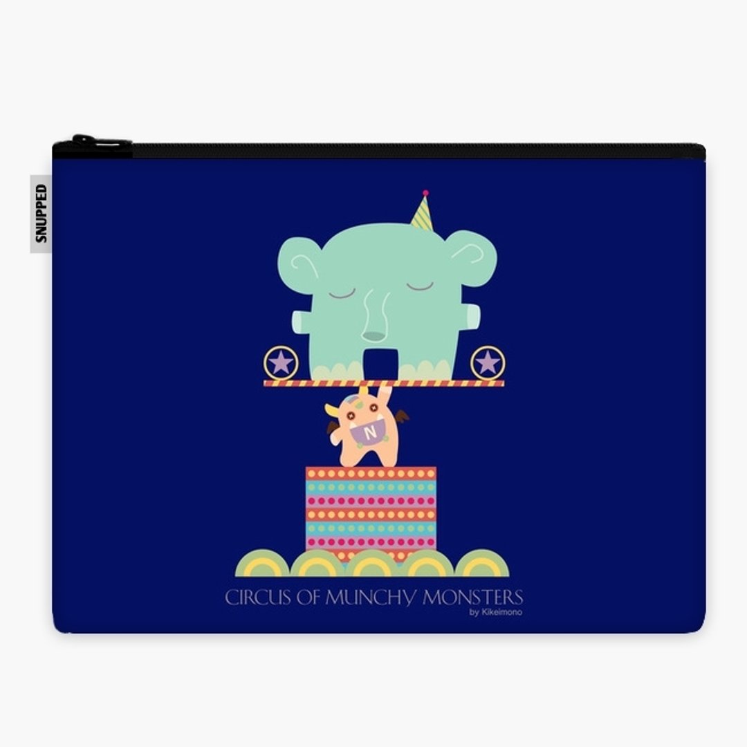 SpaceSuit 文件手拿包 - Baby Dragon Armstrong (Blue) - 手拿包 - 防水材质 蓝色