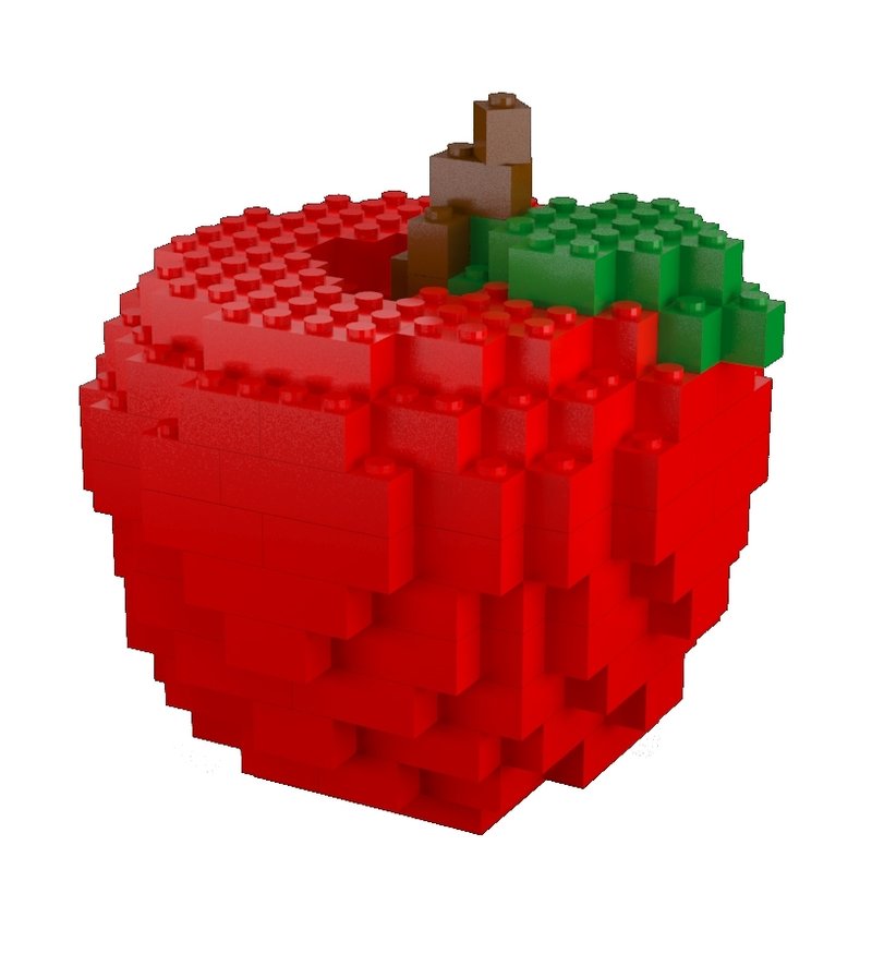 积木大师-红苹果(APPLE) - 其他 - 塑料 