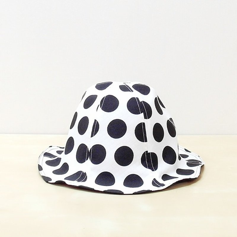 【CrazyBaby】圆点 / 双面渔夫帽 - 帽子 - 其他材质 