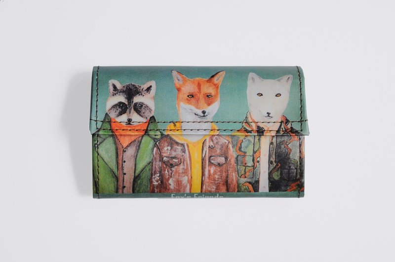 1983ER小纸包-狐狸好朋友 - 皮夹/钱包 - 纸 多色