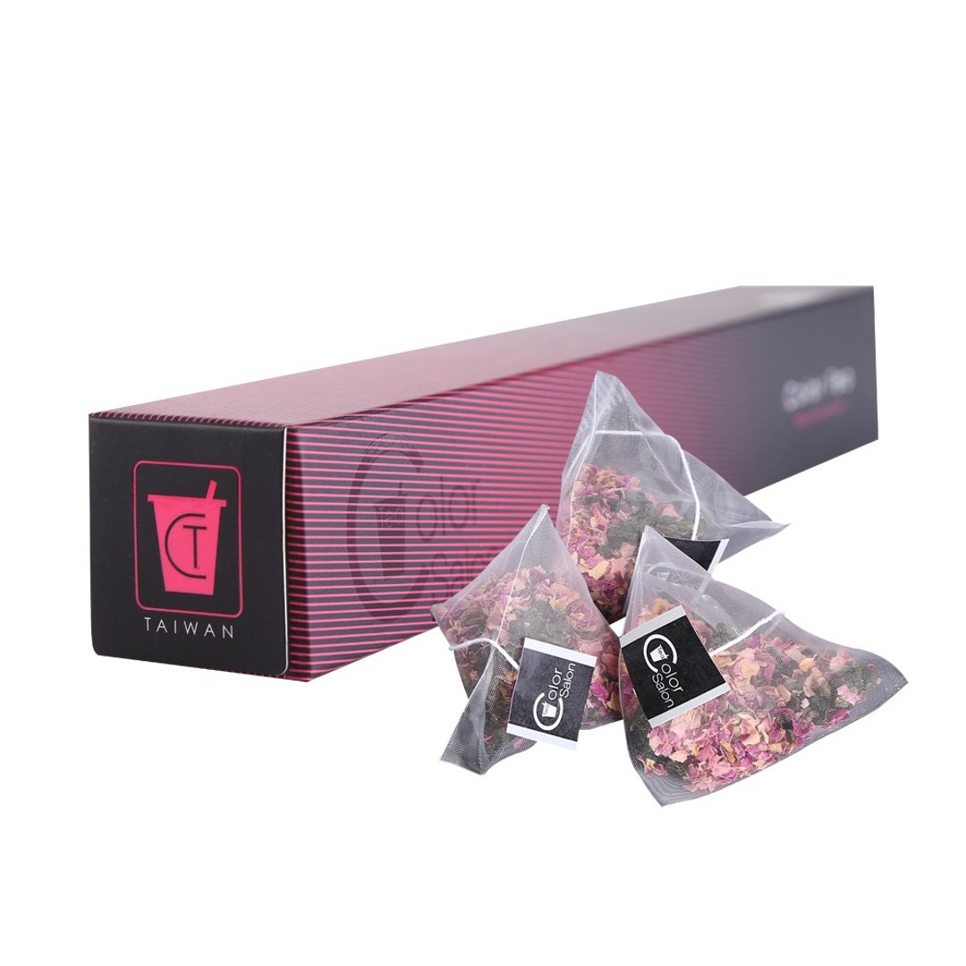 【Color Salon Tea】玫瑰乌龙 Rose Oolong Tea - 茶 - 植物．花 红色
