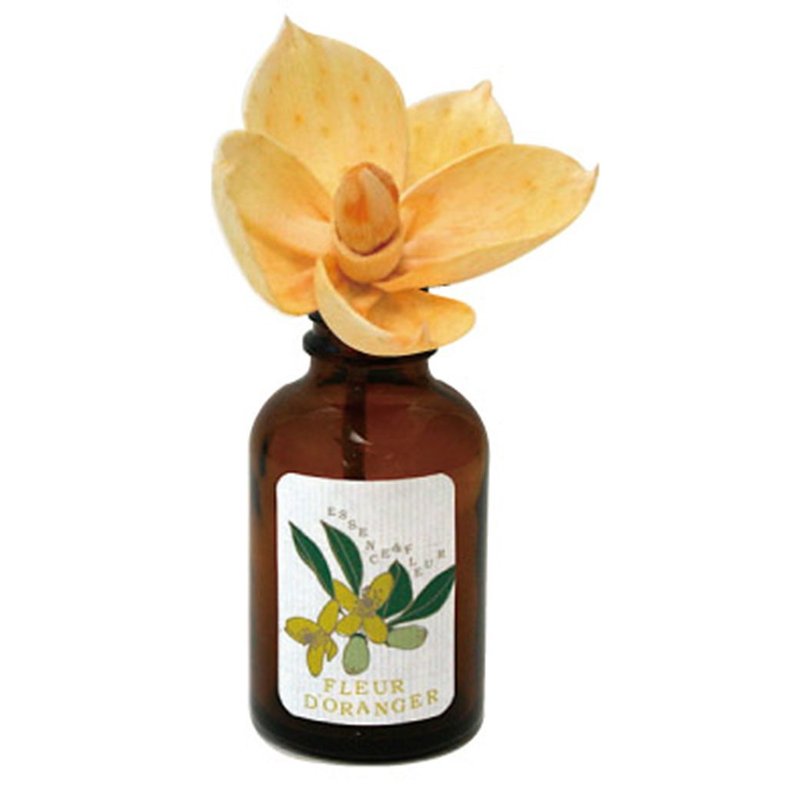 日本 Art Lab - 经典瓶中花  -  柳橙小白花 - 香薰/精油/线香 - 其他材质 红色