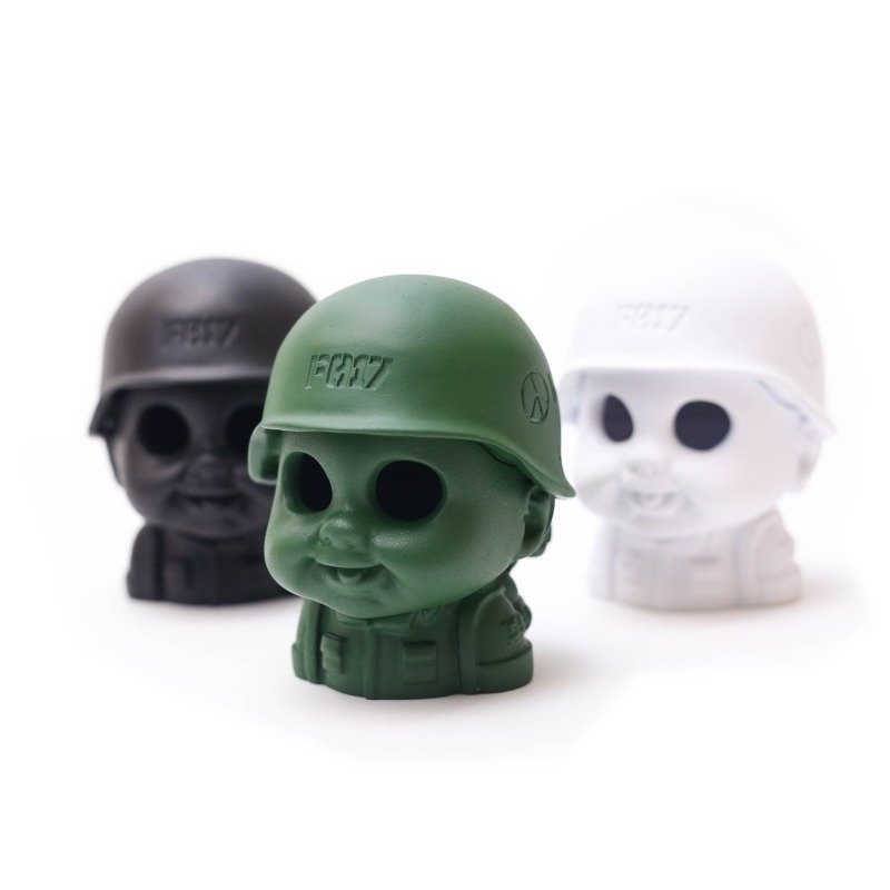 Filter017 X Brainfart55 I Got Brain Series Candle Holder烛台 - 蜡烛/烛台 - 其他材质 