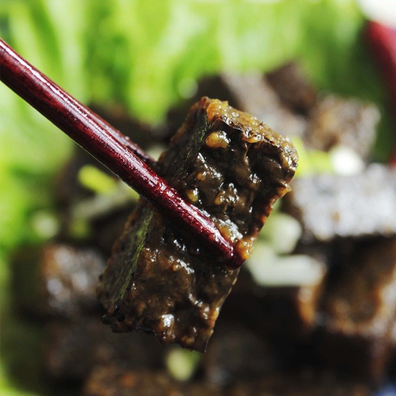 香卤猪血糕 2片 卤味 料理包 送礼 - 熟食小吃 - 新鲜食材 红色