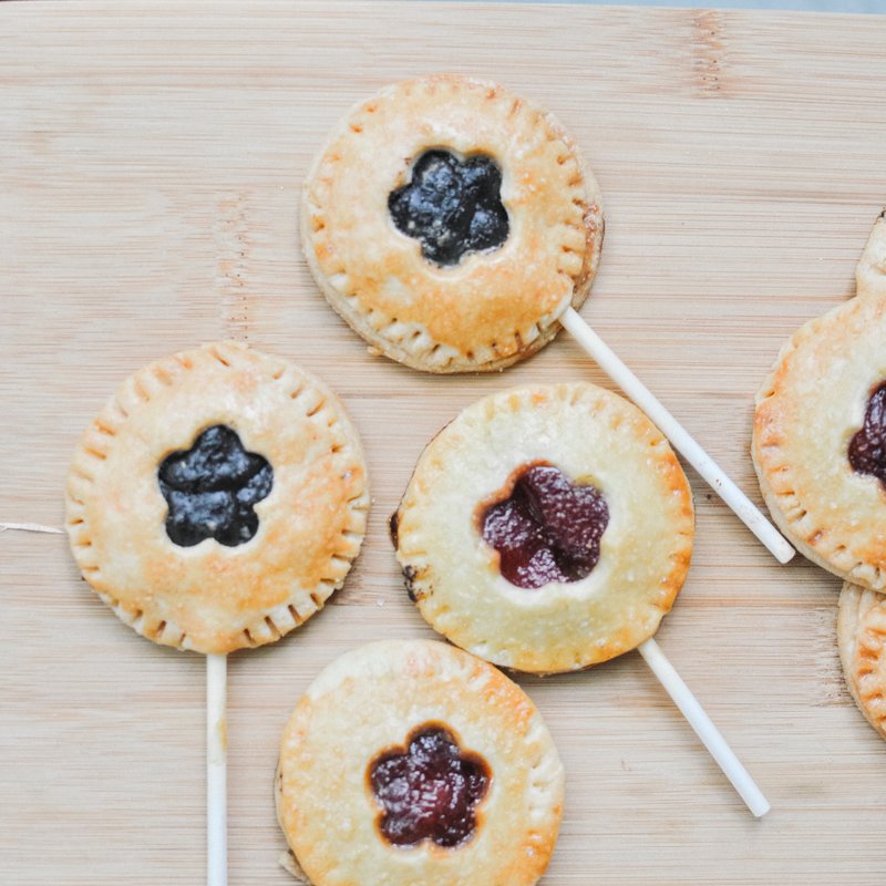 仙女棒棒派 -派皮棒棒糖-6入 - 蛋糕/甜点 - 新鲜食材 粉红色