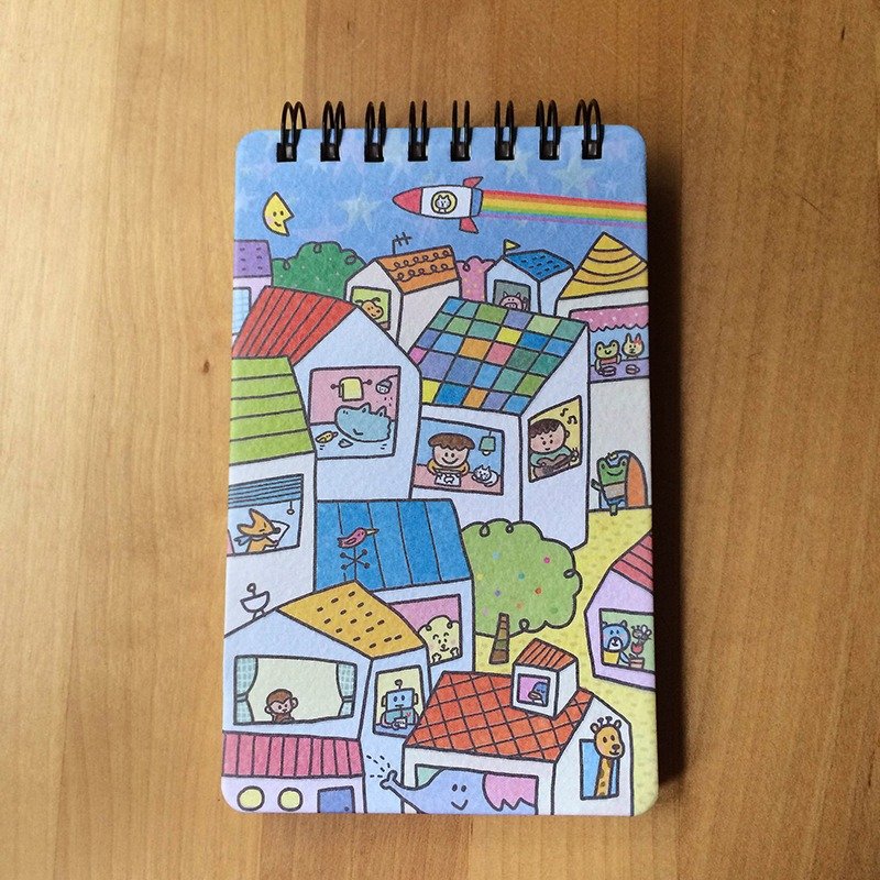 空白线圈本_火箭 - 笔记本/手帐 - 纸 多色