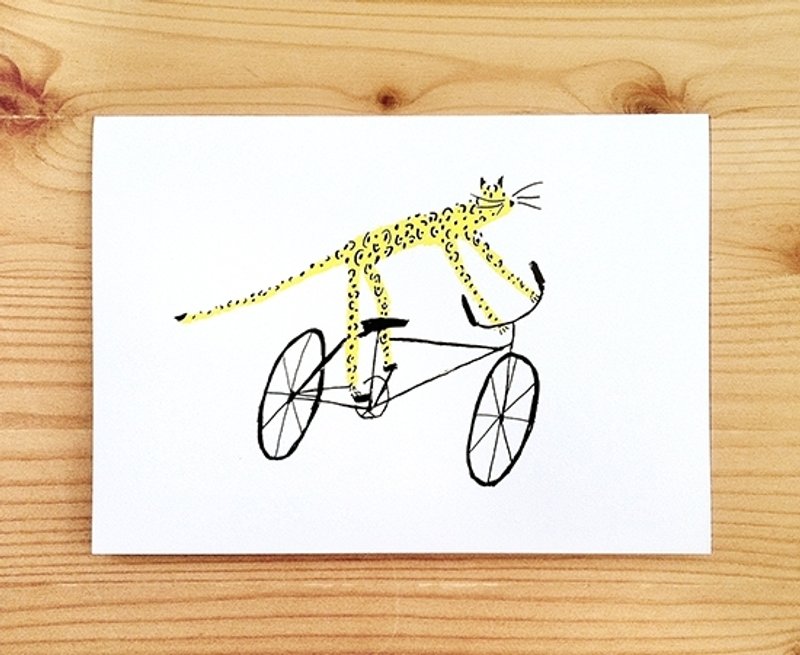 全球插画家系列 - Nina Cosford Greeting Card "CHEETAH" - 卡片/明信片 - 纸 