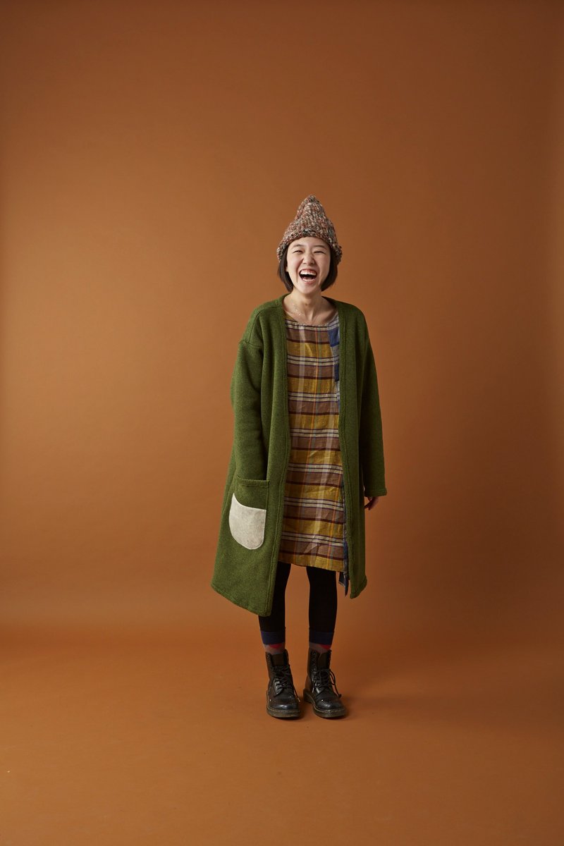 *＊暖暖长长绿毛衣＊＊ - 女装上衣 - 其他材质 绿色