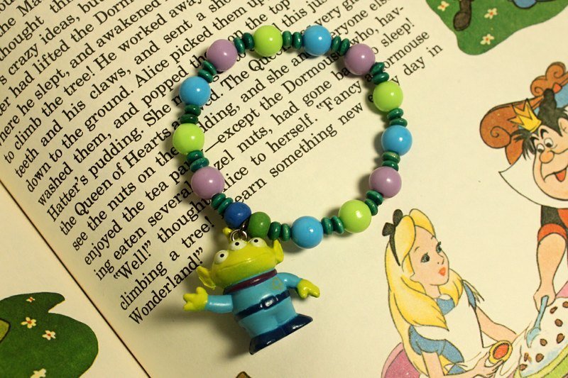 飞向宇宙⊙⊙⊙★玩具手炼 - 手链/手环 - 其他材质 绿色