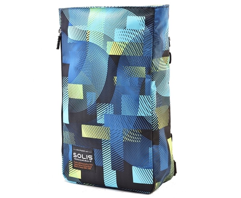 马戏团多功能方型后背包|斜跨包|平板包|斜背包|轻量款(嬉戏蓝) - 侧背包/斜挎包 - 聚酯纤维 蓝色