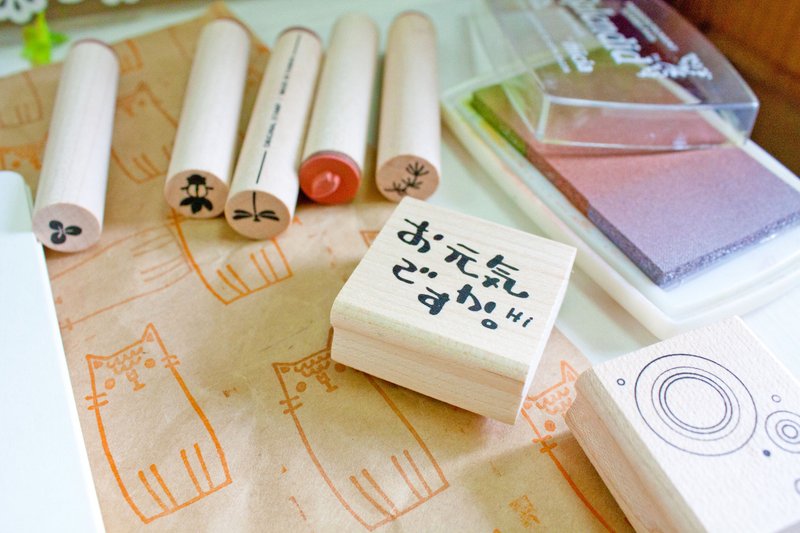 小花园印章组-小池塘 MPG06 - 印章/印台 - 其他材质 