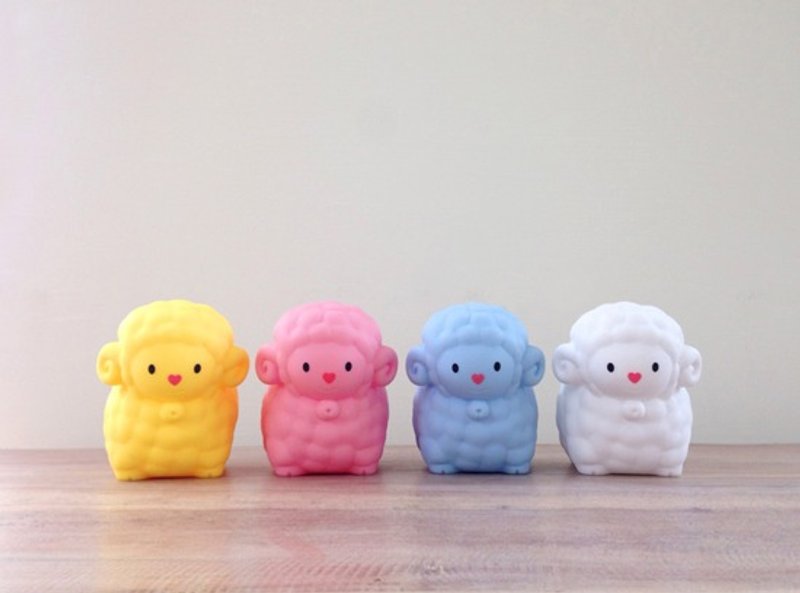 【羊年贴心礼】菓森林 爱礼存羊 咩咩羊 全套四色扑满- 羊迎大吉 - 其他 - 塑料 