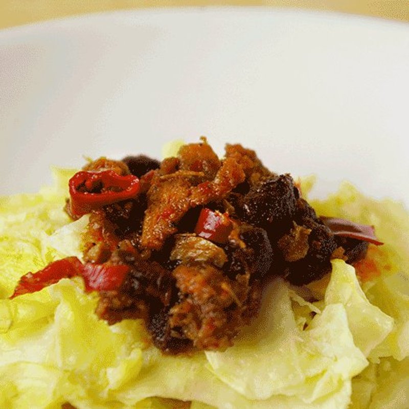 诚铺素豆豉辣酱(原素XO辣酱)，保留大颗粒咀嚼感(全素可) - 酱料/调味料 - 其他材质 