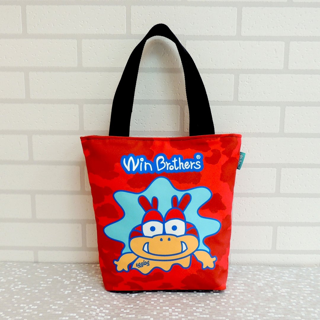 二允兄弟蛋仔龙托特包 winbrothers bag（egglog） - 侧背包/斜挎包 - 其他材质 红色
