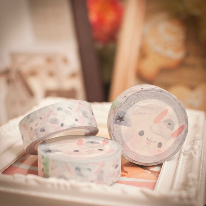 纸胶带*蓝莓兔 - 纸胶带 - 纸 蓝色