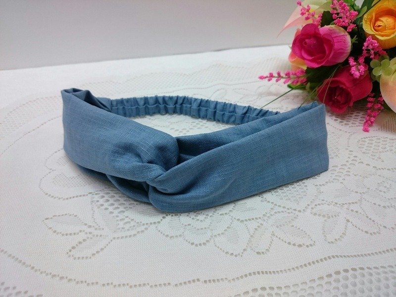 淡淡的 ~ 交叉款发带 - 发饰 - 其他材质 