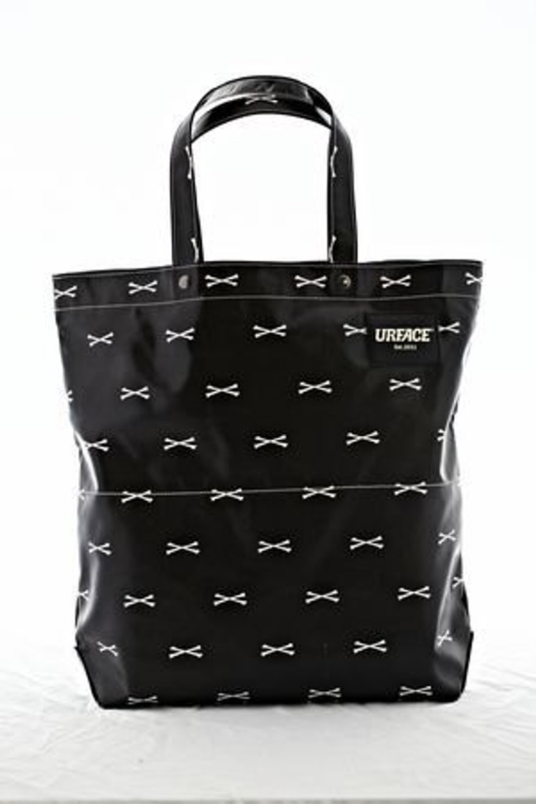 【URFACE】URFACE Original Series / 黑色骨头Shopping Bag - 手提包/手提袋 - 防水材质 黑色