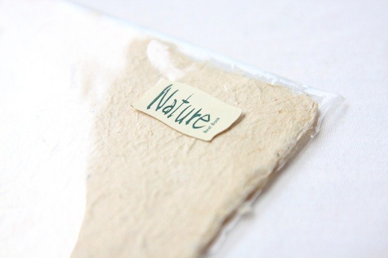 南非手工手抄纸 -5入 | Nature 书写 手作 瑞文堂 - 笔记本/手帐 - 纸 白色